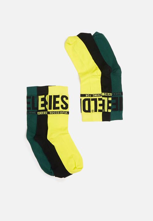 Diesel  - Ray 3 pack socks - multi