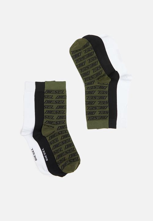 Diesel  - Ray 3 pack socks - multi