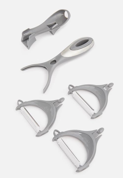 Jamie Oliver - Jamie oliver - 3 in 1 peeler - silver
