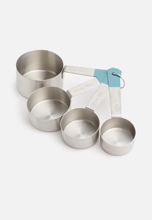 Jamie Oliver - Jamie oliver measuring cups - silver