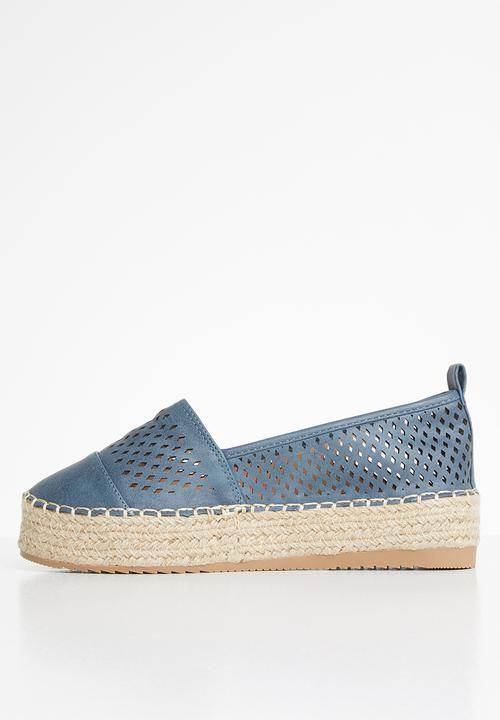 Plum - Ilana espadrille - blue