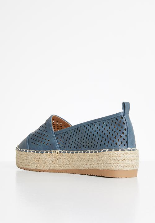 Plum - Ilana espadrille - blue