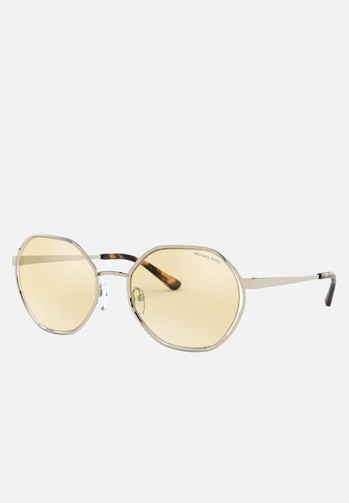 Michael Kors Eyewear - Porto irregular sunglasses - gold 