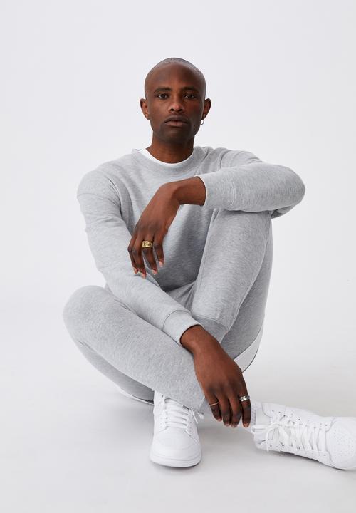Factorie - Oversized crew - grey marle