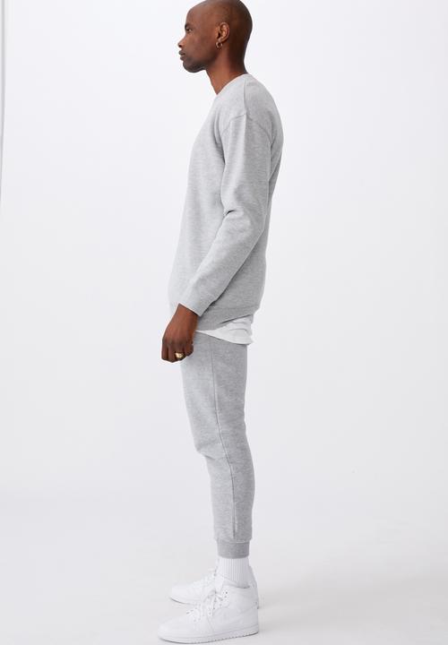 Factorie - Oversized crew - grey marle