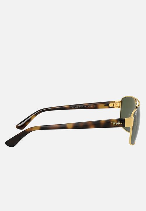 Ray-Ban - 0rb3663 60mm - g-15 - green