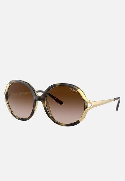 Vogue Eyewear - Vogue round sunglasses - brown gradient