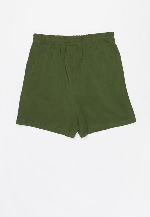 Superbalist - Elasticated shorts - olive