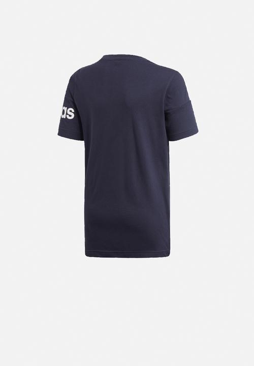 adidas Originals - Crew neck tee - navy & white