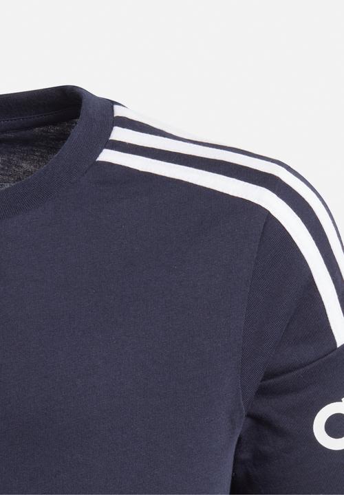 adidas Originals - Crew neck tee - navy & white