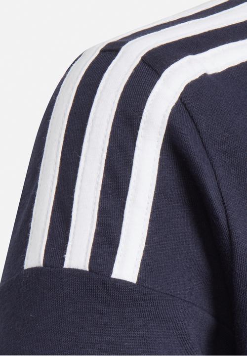 adidas Originals - Crew neck tee - navy & white