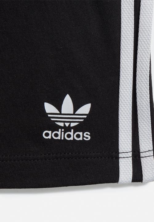 adidas Originals - Short tee set - white & black