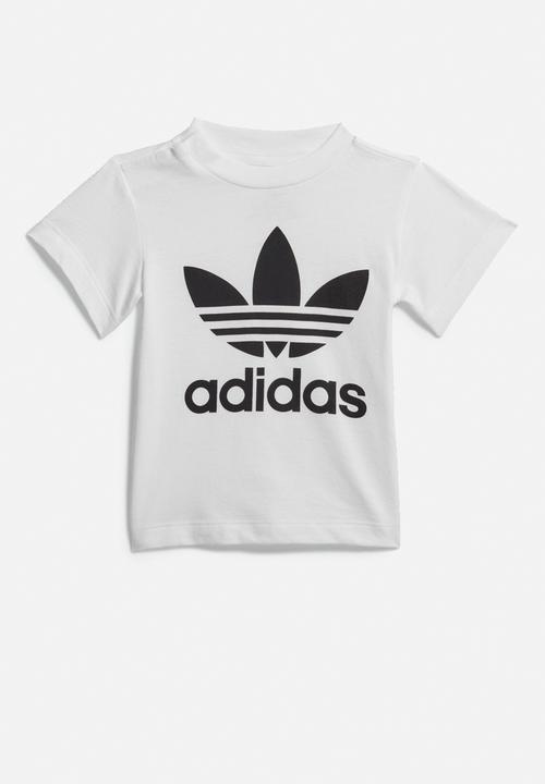 adidas Originals - Short tee set - white & black