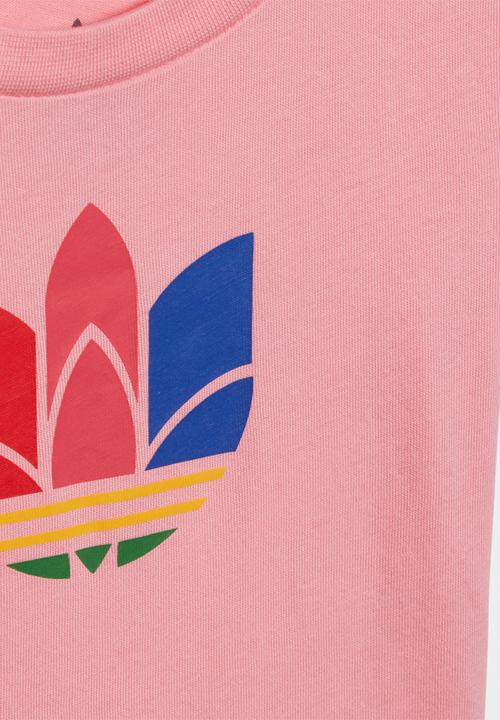 adidas Originals - 3D trefoil tee - light pink
