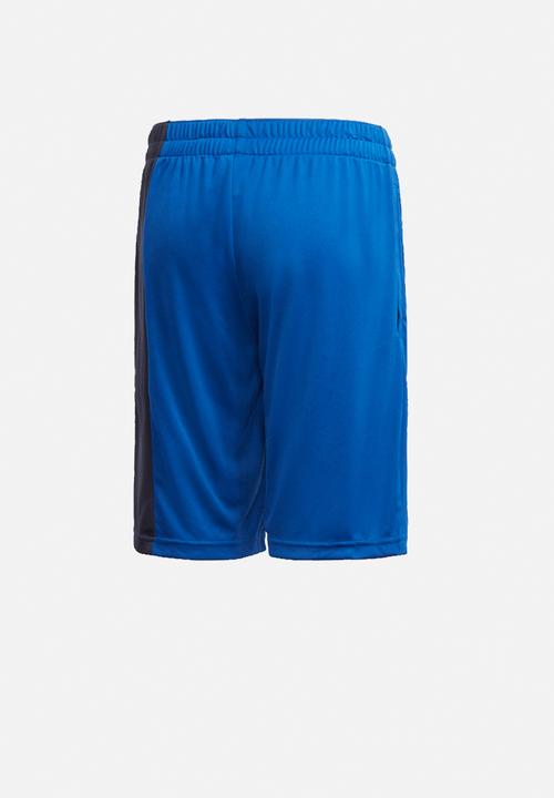 adidas Originals - Boys colourblock shorts & tee set - blue & navy 