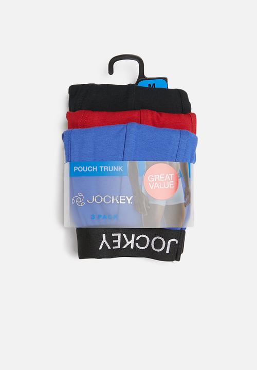 Jockey - 3 Pack great value trunks - multi 