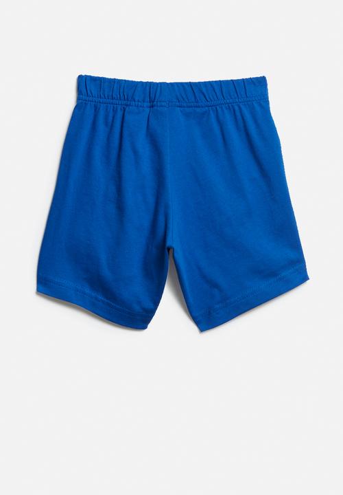 adidas Originals - Infants colourblock set - blue & white 