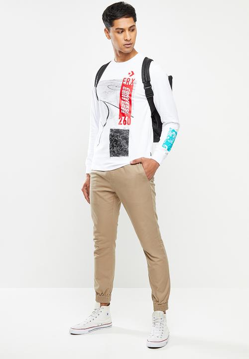 Converse - Converse erx ls tee - white