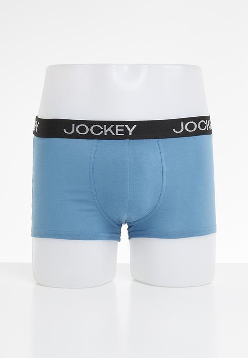 Jockey - 3 Pack great value trunks - blue & green