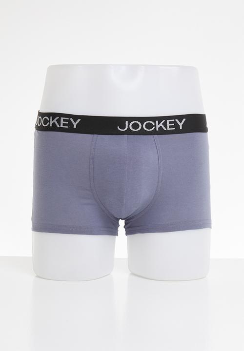 Jockey - 3 Pack great value trunks - black & grey