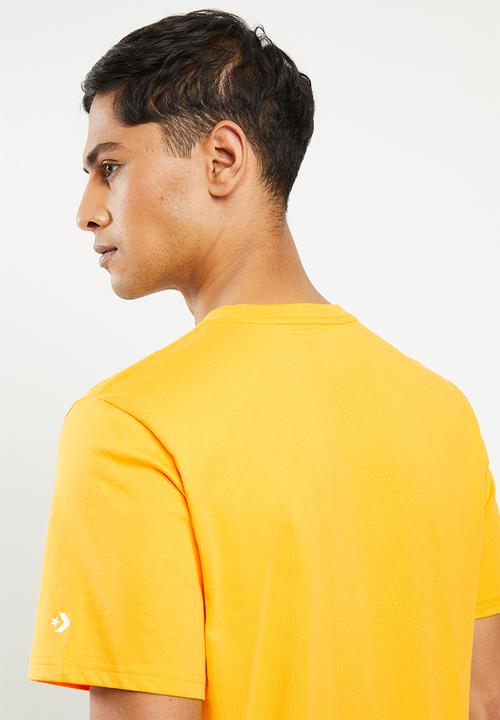 Converse - Basketball skull tee - yellow