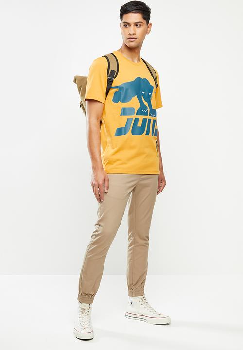 Converse - Qs just don tee - yellow