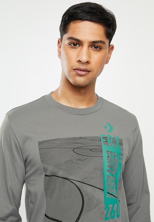 Converse - Converse erx long sleeve tee - grey