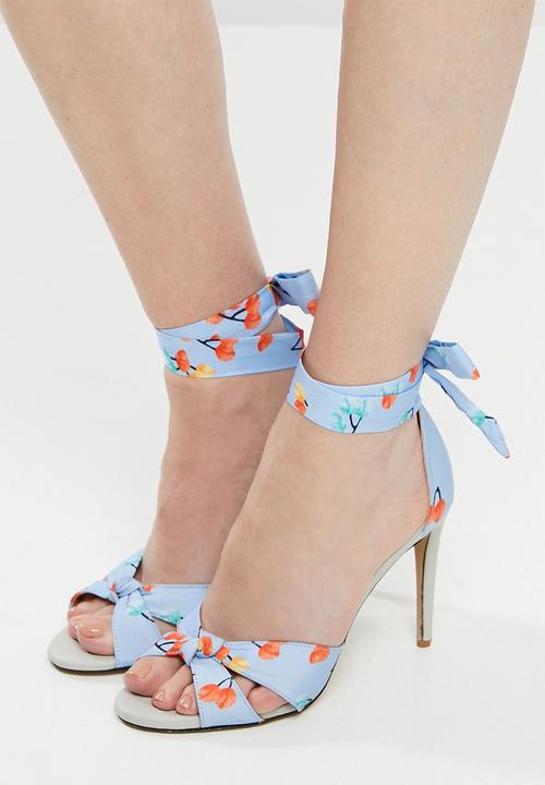 Miss Black - Nadine heel - blue