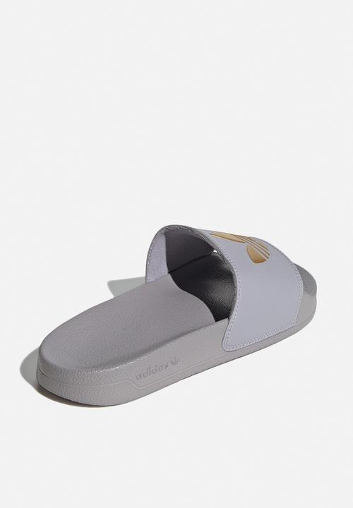 adidas Originals - Adilette lite w - glory grey & gold met.