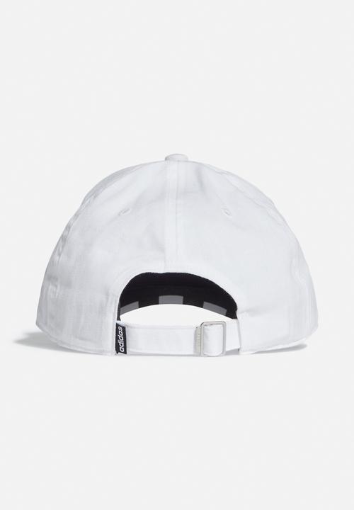 adidas Originals - 3-Stripes baseball cap- white & black