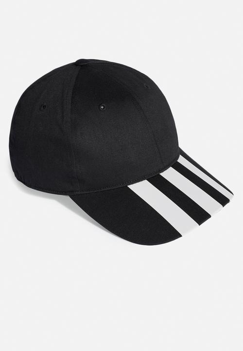 adidas Originals - 3-Stripes baseball cap - black & white