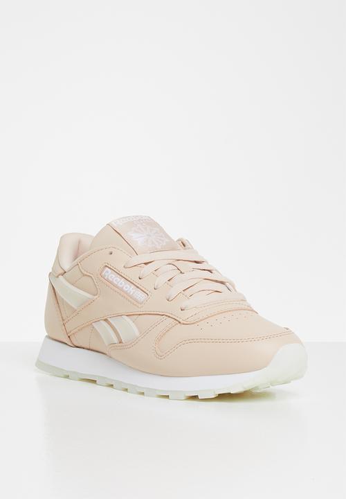 Reebok - Cl leather - buff/white