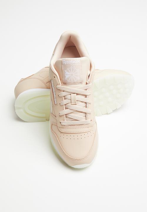 Reebok - Cl leather - buff/white