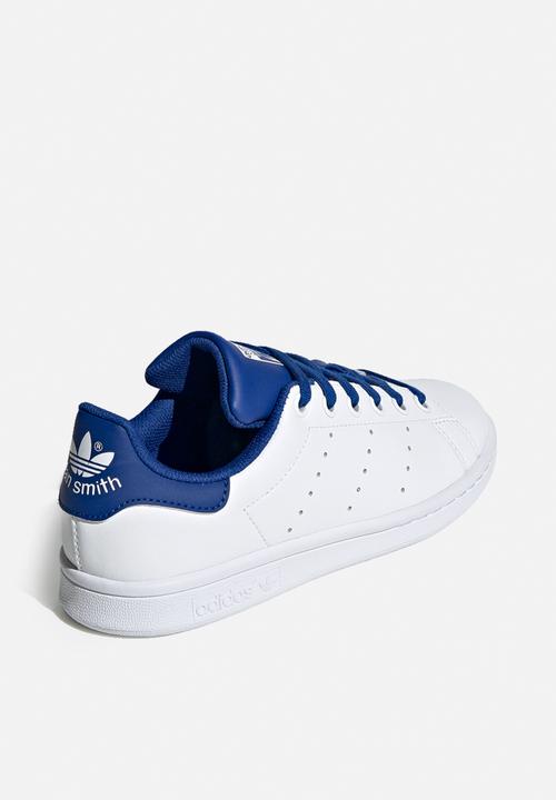 adidas Originals - Stan Smith junior - cloud white & royal blue 