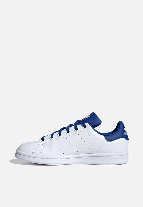 adidas Originals - Stan Smith junior - cloud white & royal blue 