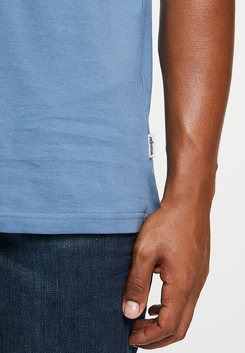 Wrangler - Kabel tee - copen blue