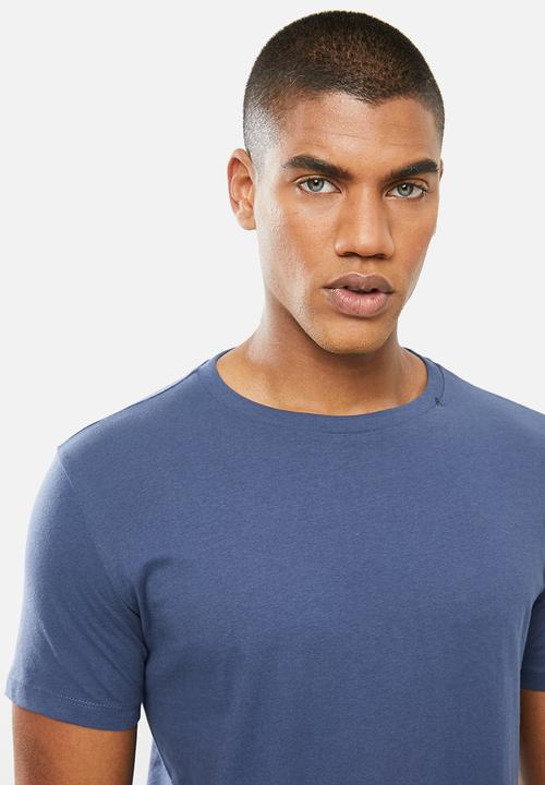 Replay - Basic jersey tee - navy