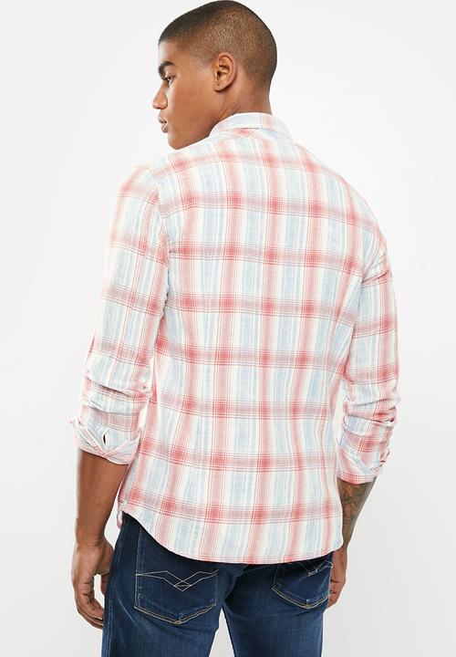 Replay - Yarn dyed check shirt - multi