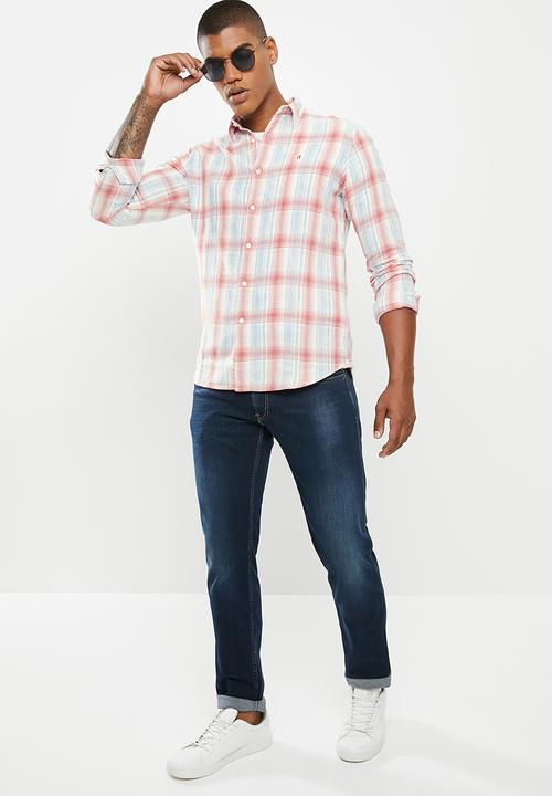 Replay - Yarn dyed check shirt - multi
