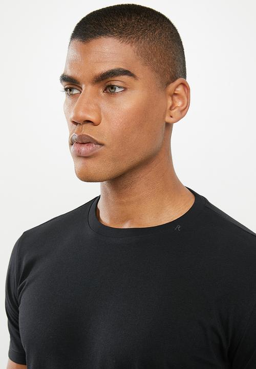 Replay - Basic jersey tee - black