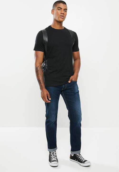 Replay - Basic jersey tee - black