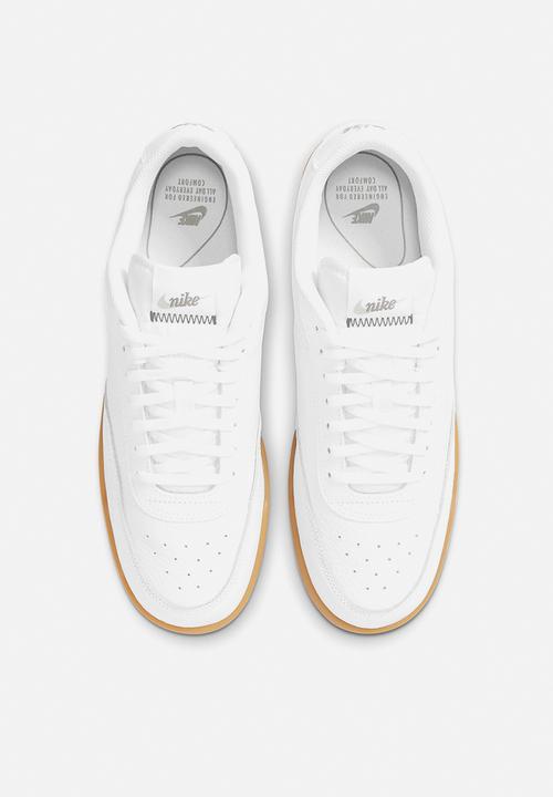Nike - Court Vintage premium - white/fossil-enigma stone