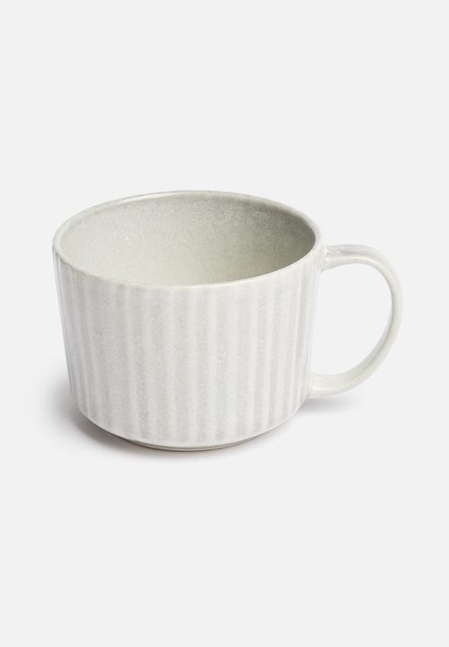 Sixth Floor - Cielo mug set of 2 - grey