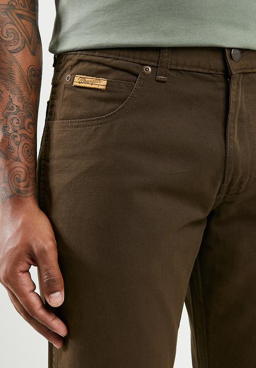 Wrangler - Texas twill - chocolate