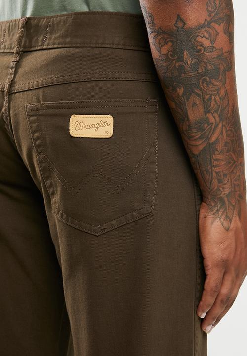 Wrangler - Texas twill - chocolate
