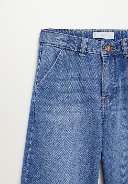 MANGO - Culotte jeans - open blue