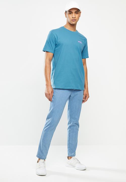 Billabong  - Arch wave tee - blue 