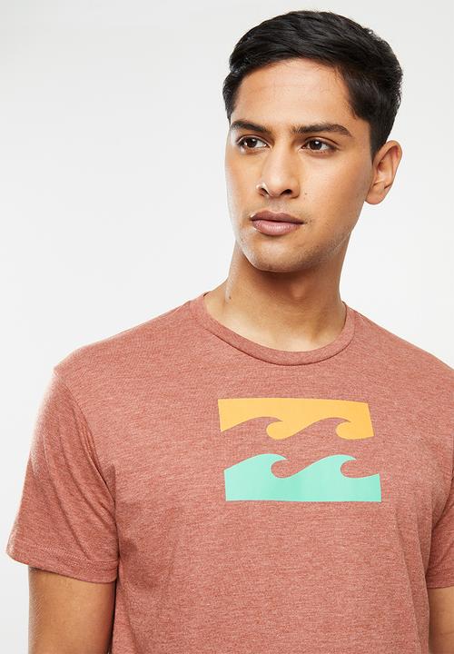 Billabong  - Team wave tee - red