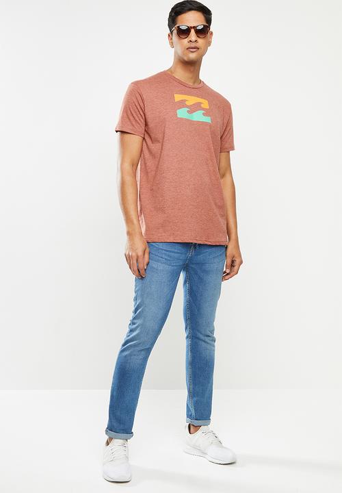 Billabong  - Team wave tee - red