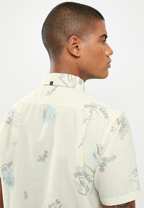 Vissla  - Summer vacation short sleeve eco shirt - bone